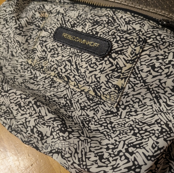 Rebecca Minkoff Rose Gold Metallic Crossbody Bag - Picture 12 of 16